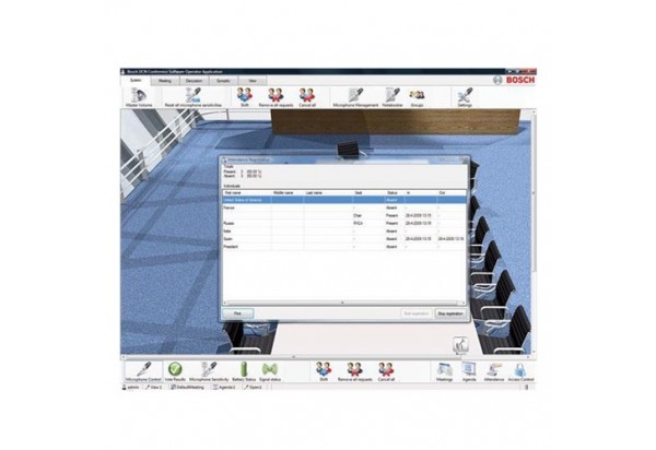 Phần mềm tham dự và truy cập Bosch DCN-SWAT-E